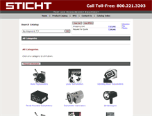 Tablet Screenshot of equipment.stichtco.com